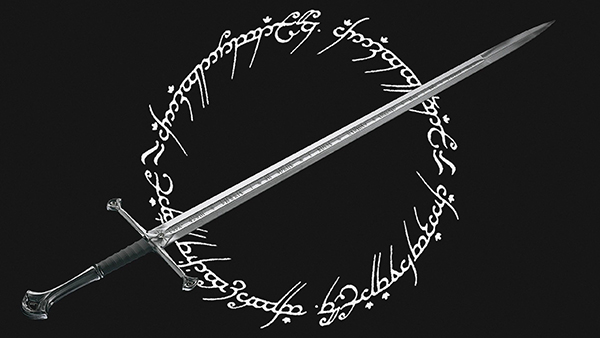 《星空》魔戒安督利爾圣劍替換武士刀MOD