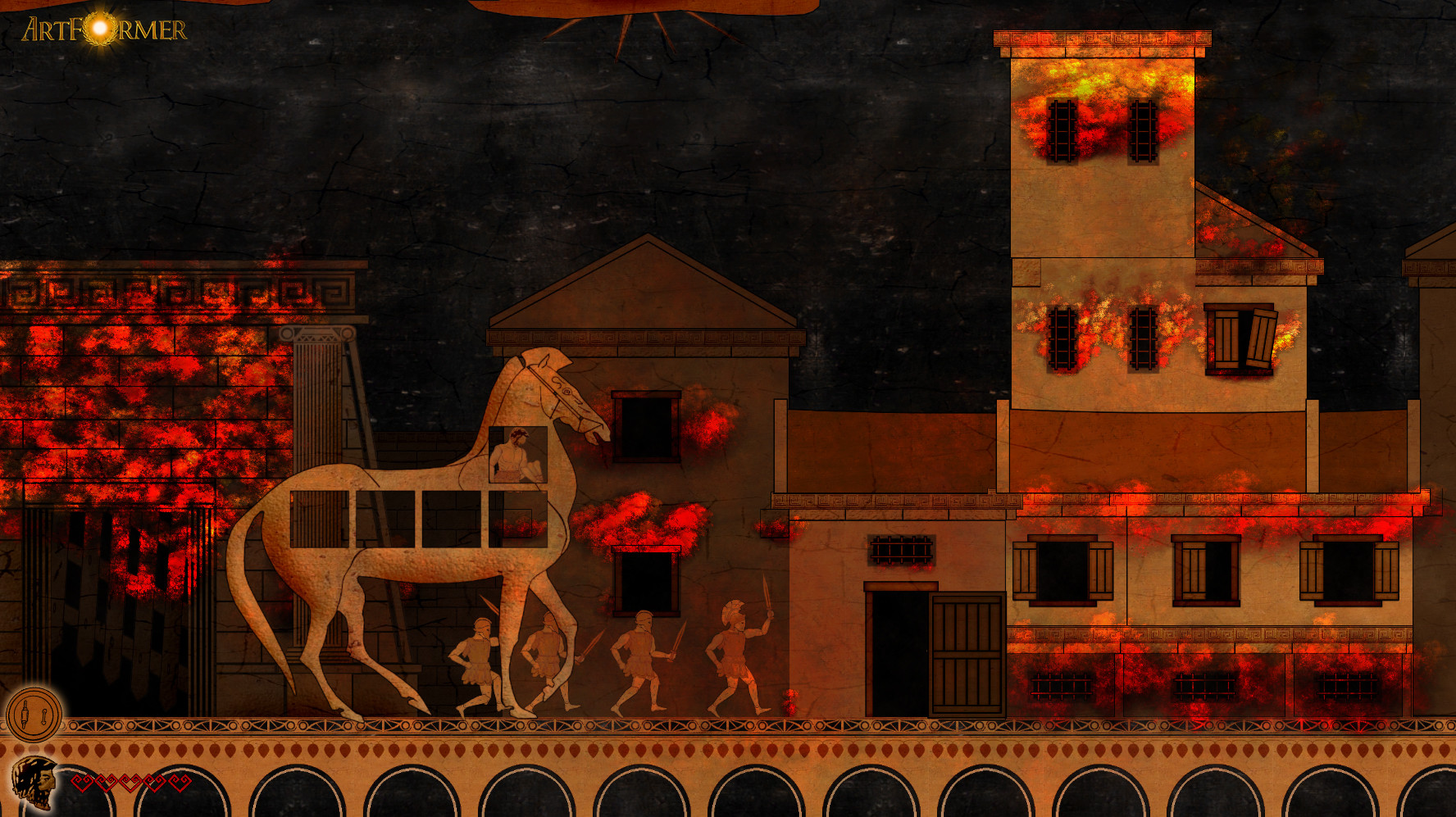 藝術(shù)創(chuàng)作者：古代故事