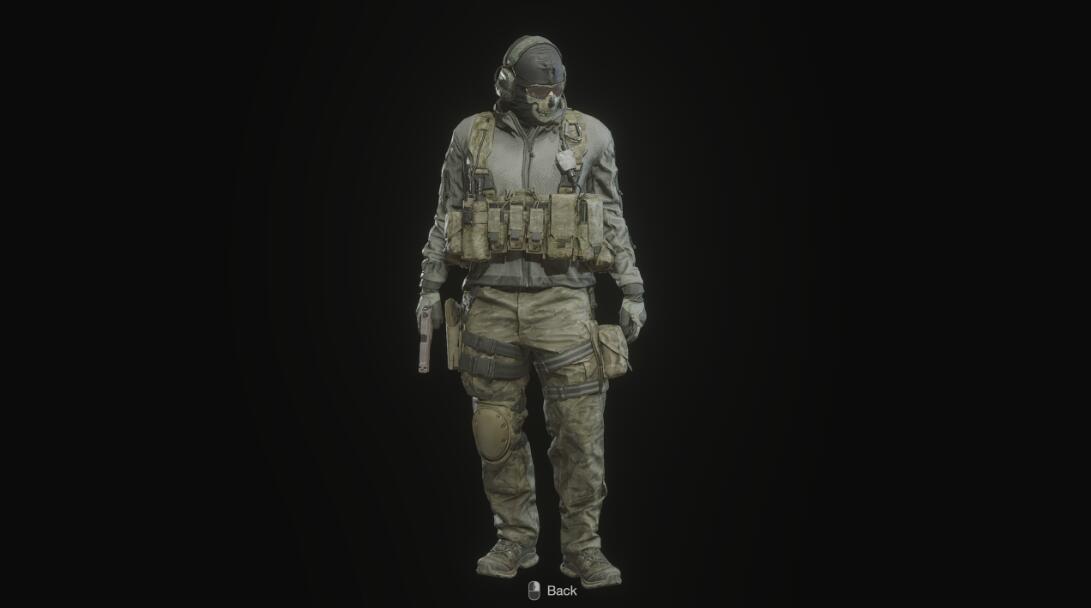 《生化危機4：重制版》COD幽靈經典服裝MOD[正式版]