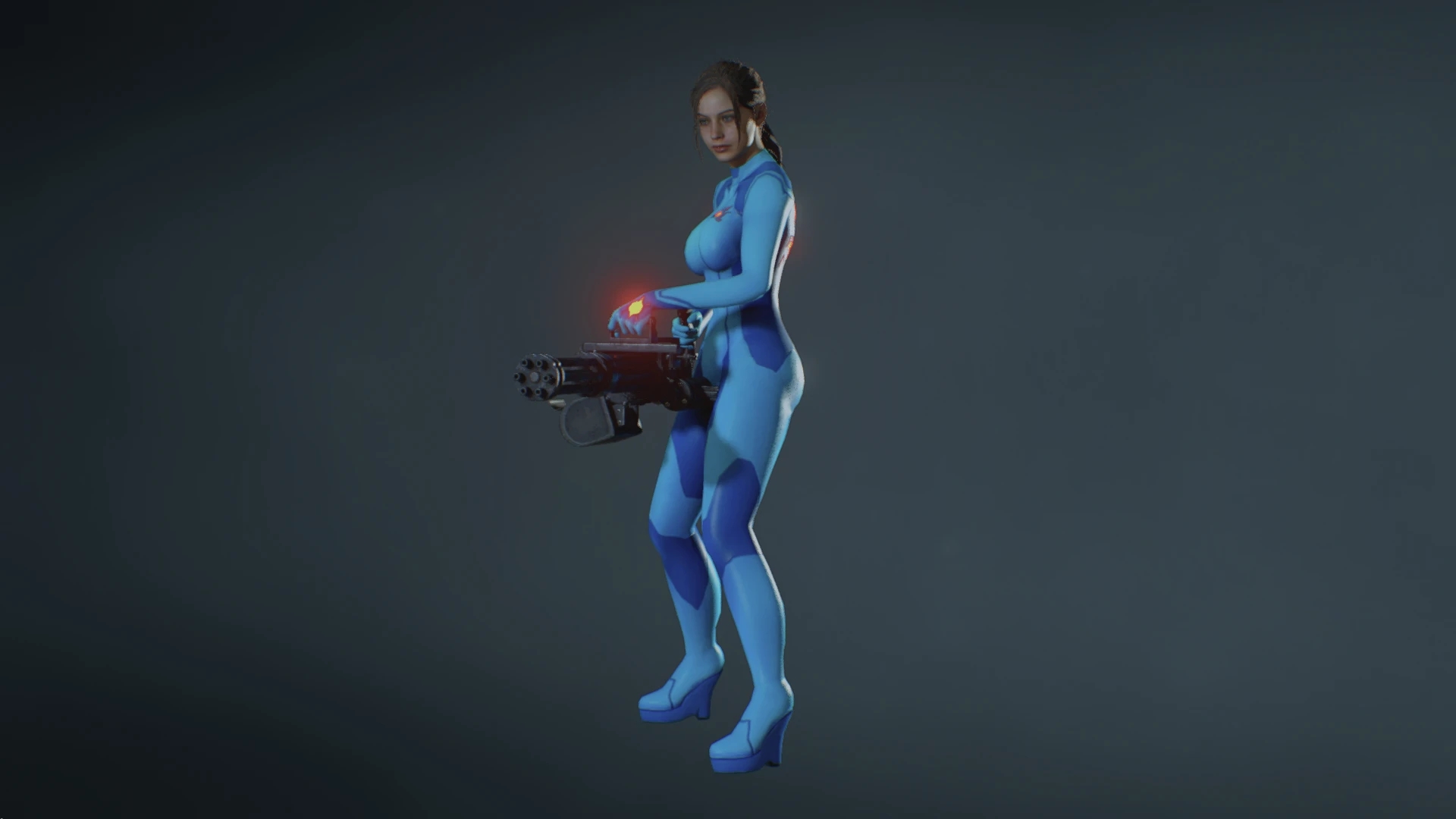 《生化危機2：重制版》克萊爾銀河戰士阿蘭作戰服MOD