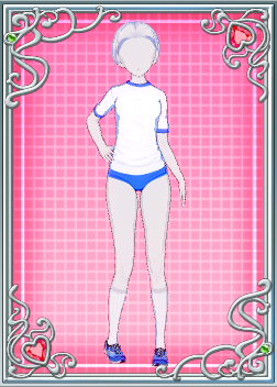 《戀活Sunshine》清涼藍白體操服裝MOD