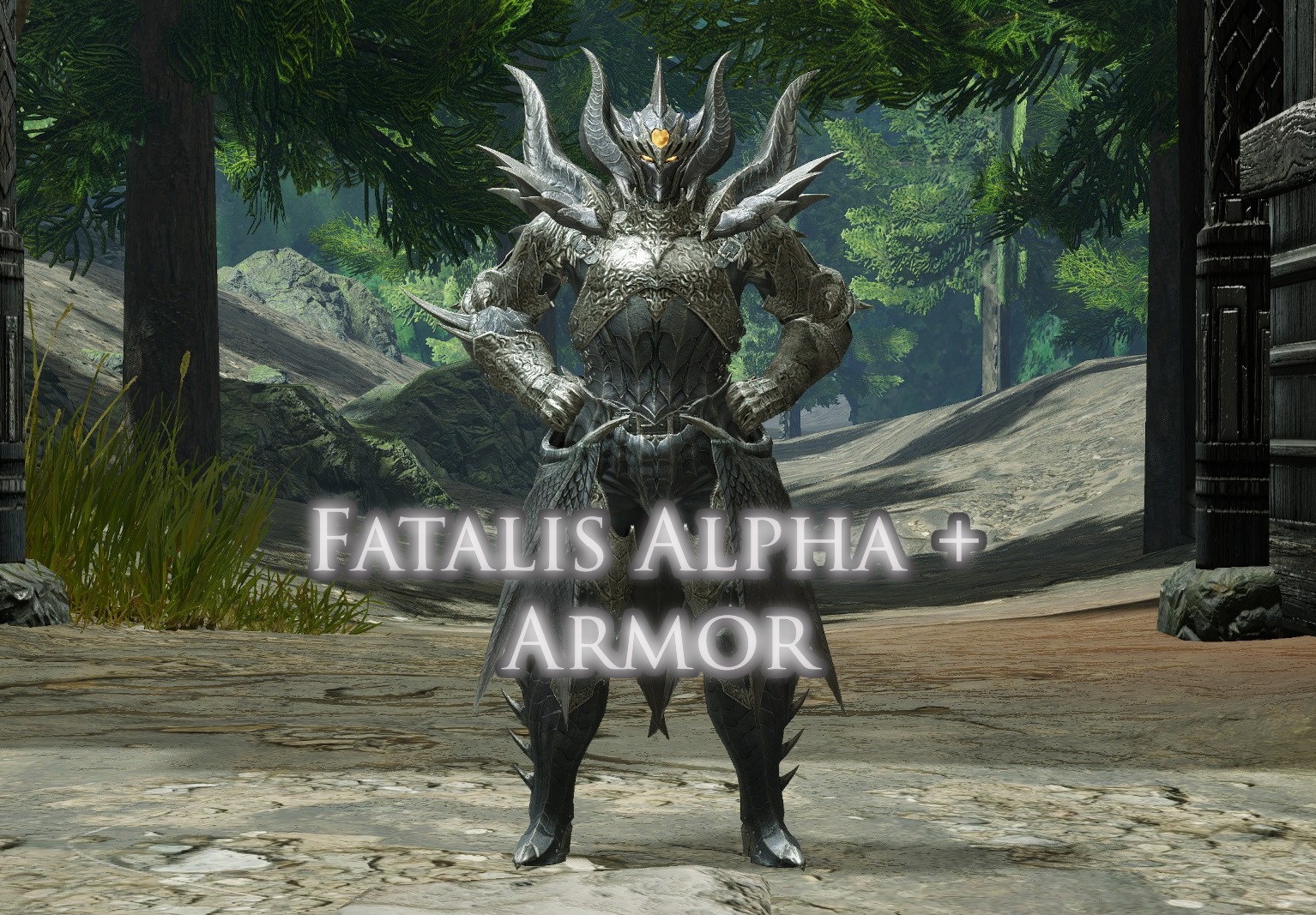 《怪物獵人：崛起》世界黑龍α+套裝MOD