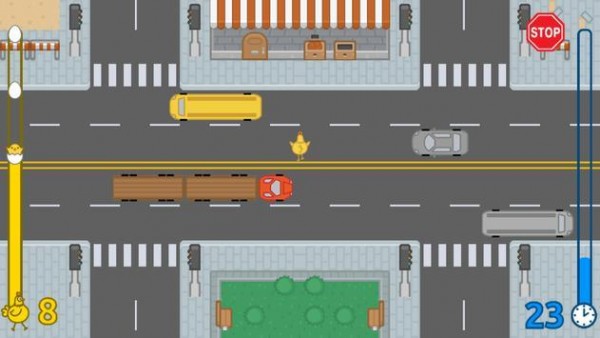 高速雞過馬路
