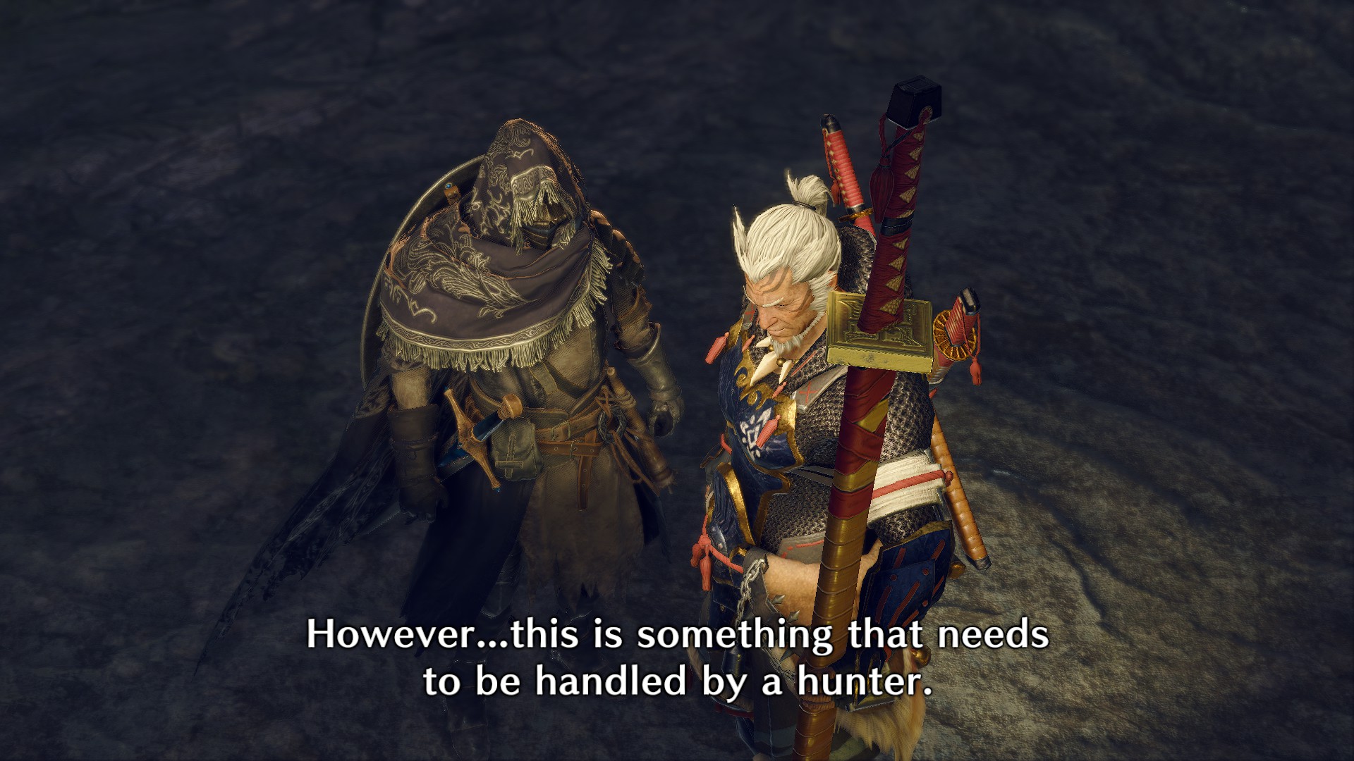 《怪物獵人：崛起》艾爾登法環流浪騎士套裝MOD