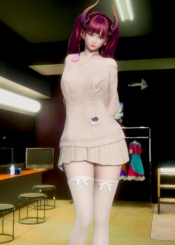 《ROOM Girl》連身毛衣魅魔少女MOD