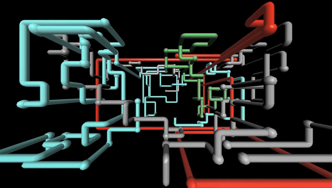 《Wallpaper Engine》WindowsXP經(jīng)典3D管道屏保壁紙
