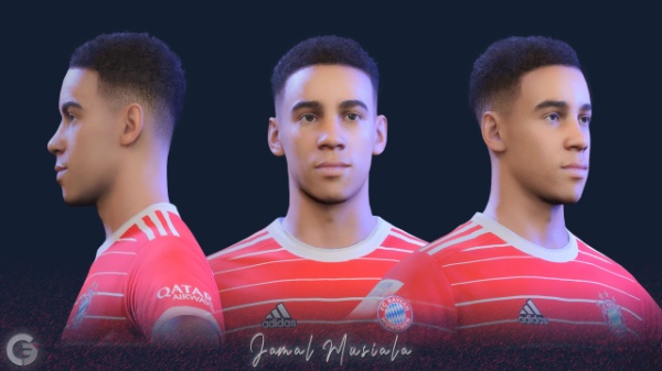 《FIFA 23》穆西亞拉(穆夏拉)臉型補(bǔ)丁