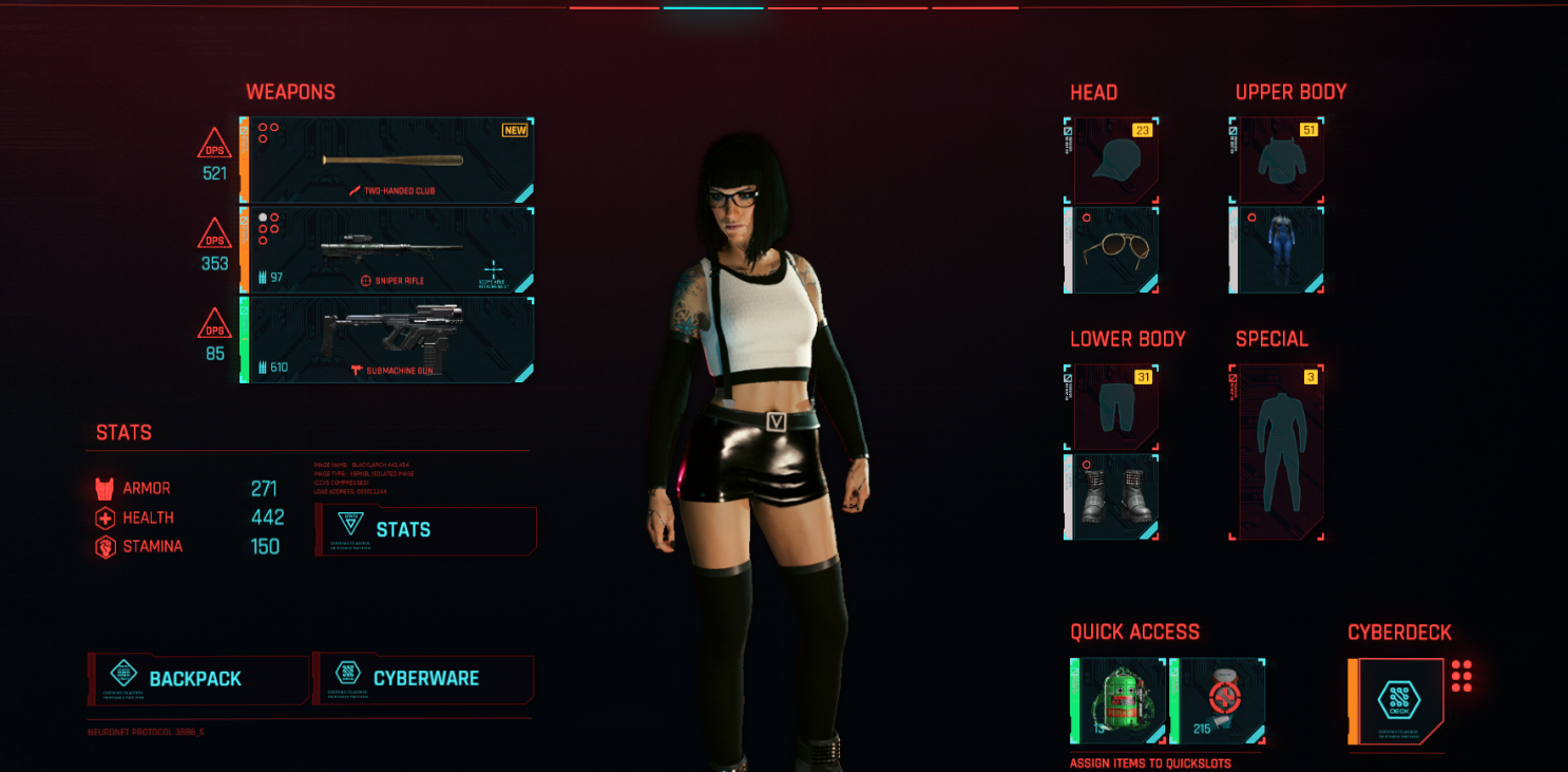 《賽博朋克2077》蒂法重制版與圣子降臨兩種服裝MOD