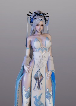 《AI少女》幻想風性感白發仙姬MOD