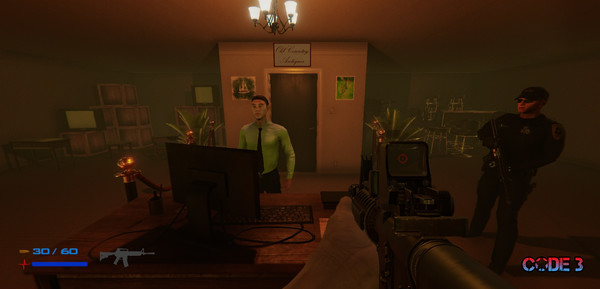 代碼3：警方反應