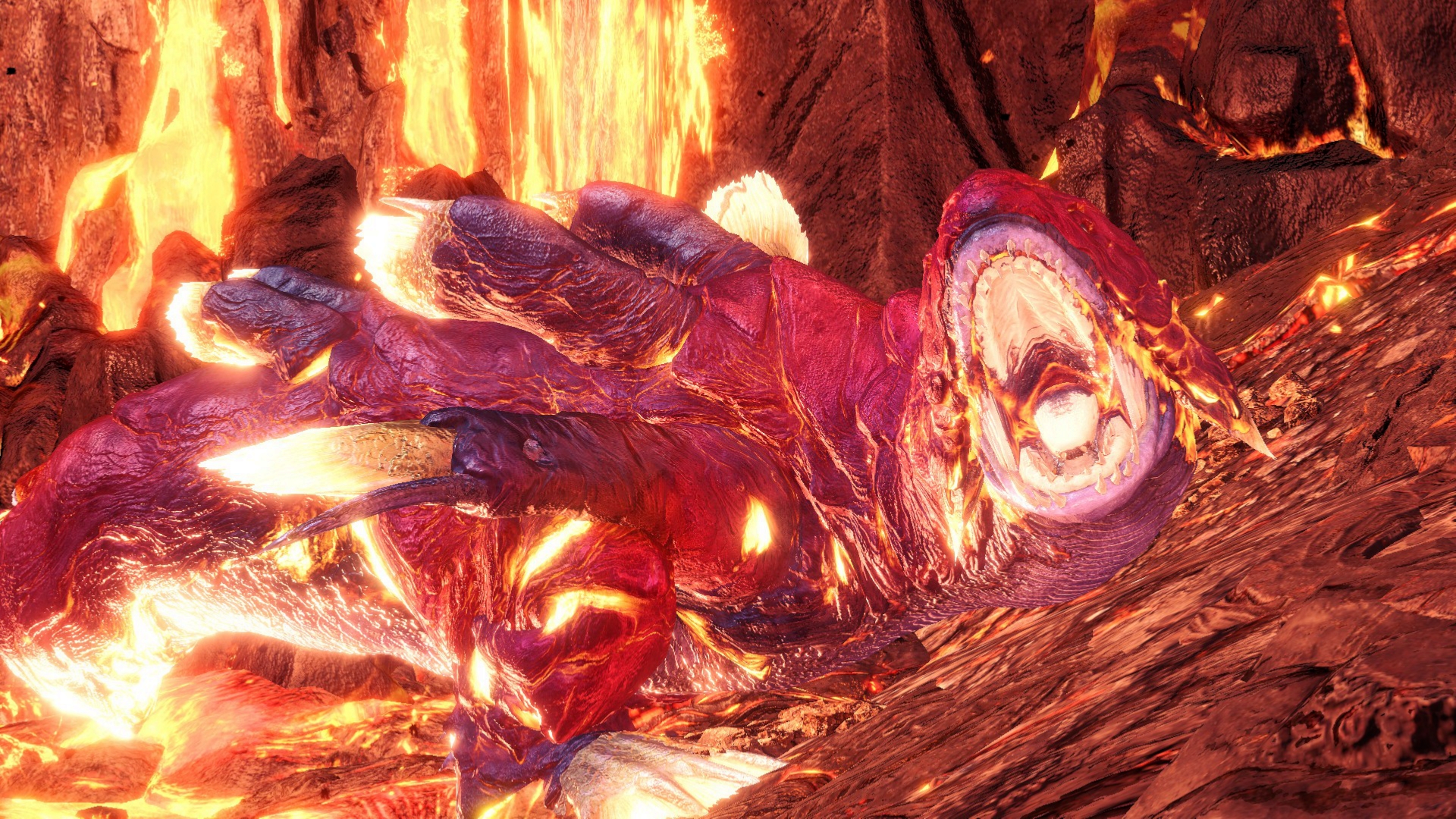 《怪物獵人：世界》黑曜石熔巖龍MOD