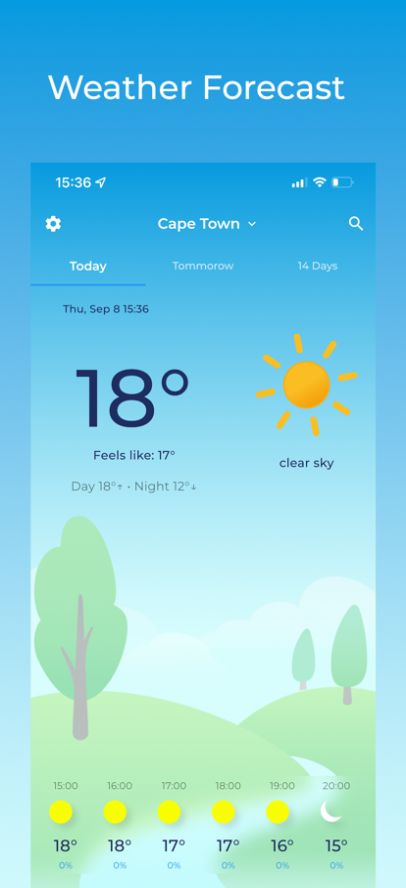 天氣14天預(yù)報(bào)