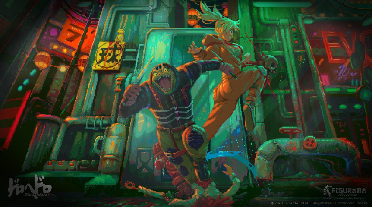 《Wallpaper Engine》異獸魔都像素風(fēng)動態(tài)壁紙