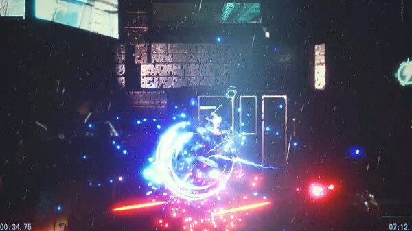 攀登城市的賽博忍者