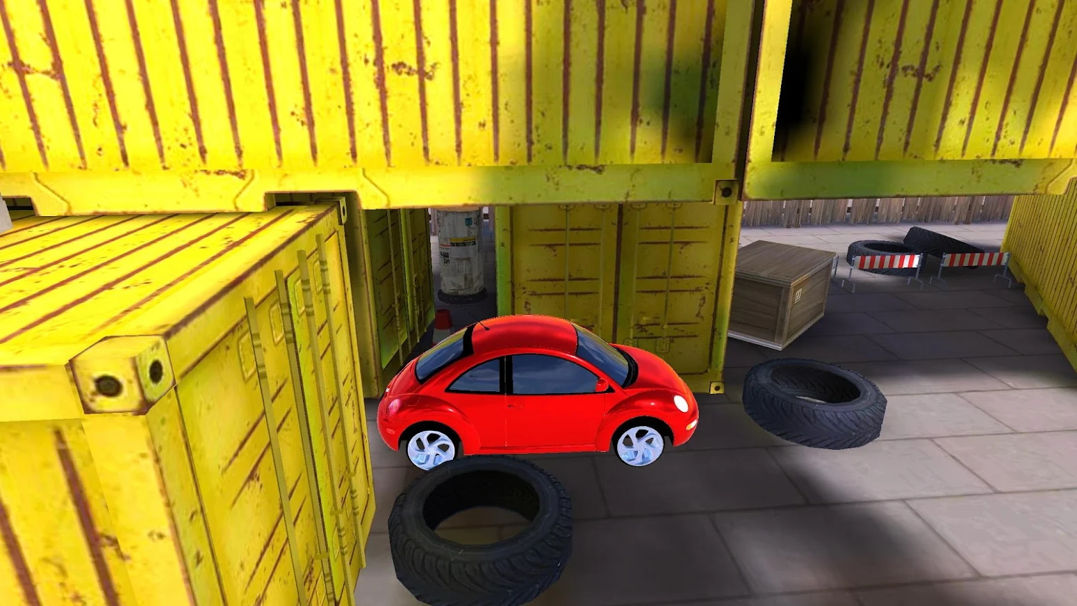 障礙物停車