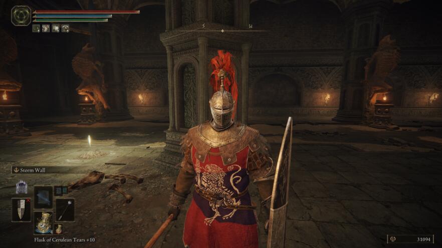 《艾爾登法環》紅獅子騎士頭盔替換MOD