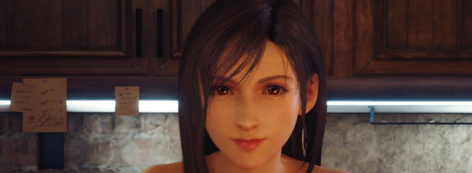 《最終幻想7：重制版》蒂法絕美4K高質量完美形態MOD