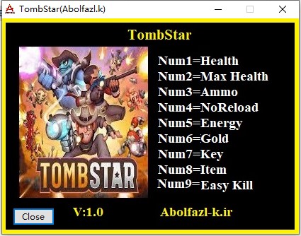 《墓星》v1.0九項修改器[Abolfazl]