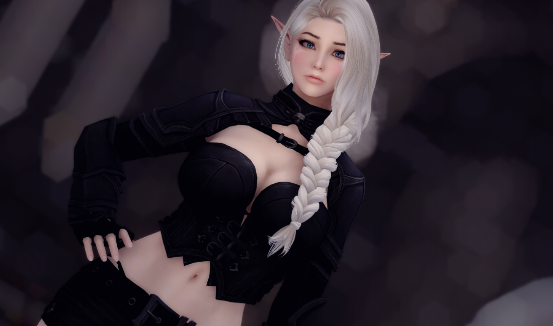 《上古卷軸5：天際重制版》TERA皇冠套裝MOD