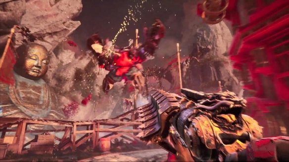 《影子武士3》最新的演示視頻公布，主角依舊亂殺。