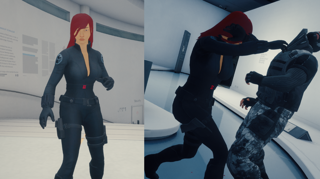 《師父》女性外觀漫威黑寡婦MOD