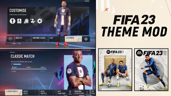 《FIFA 22》仿FIFA23主題美化補丁