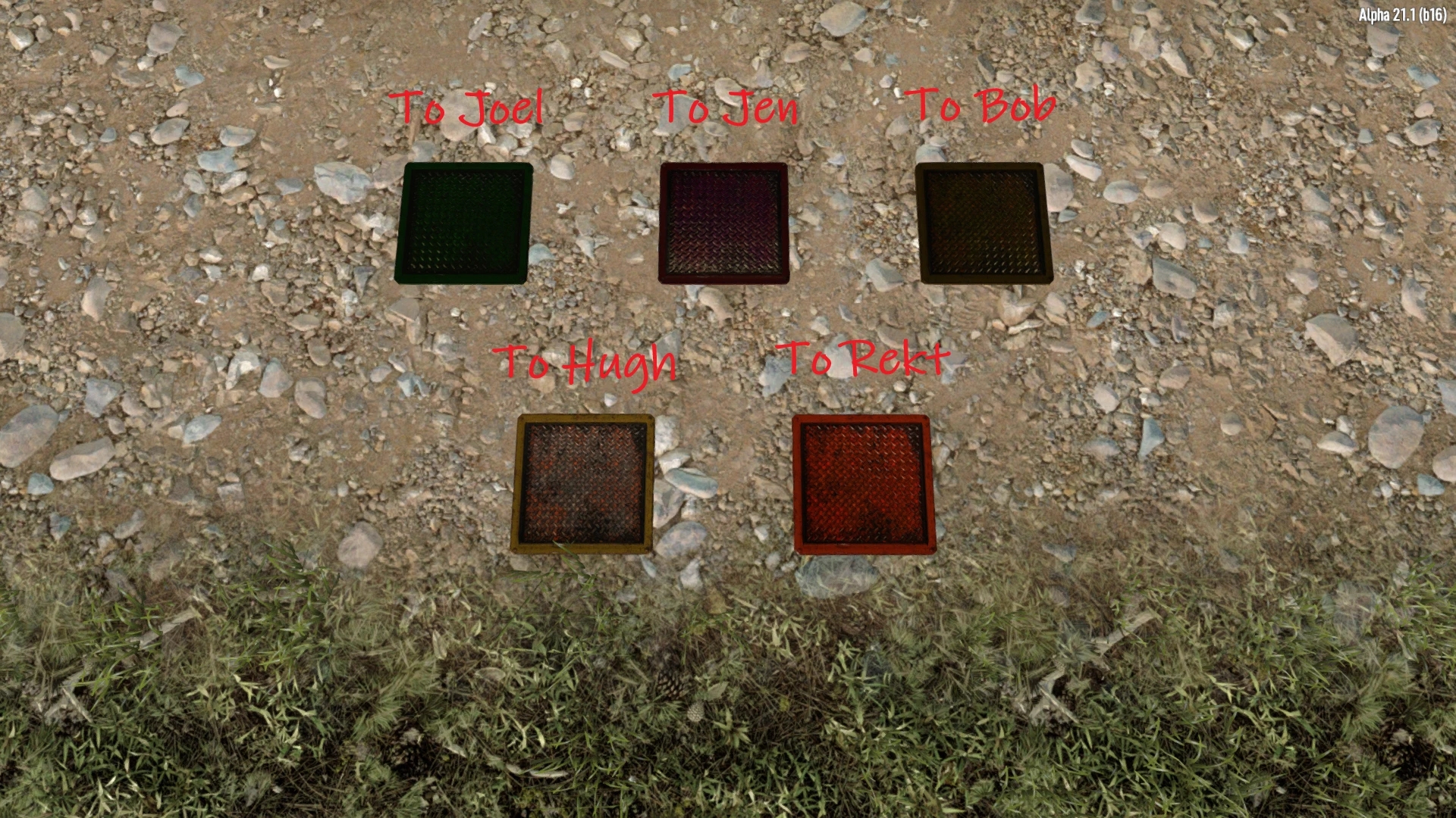 《七日殺》固定地圖傳送陣A21MOD