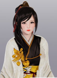 《AI少女》文靜和服黑發(fā)小姐姐MOD