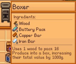 《星露谷物語》物品打包器MOD