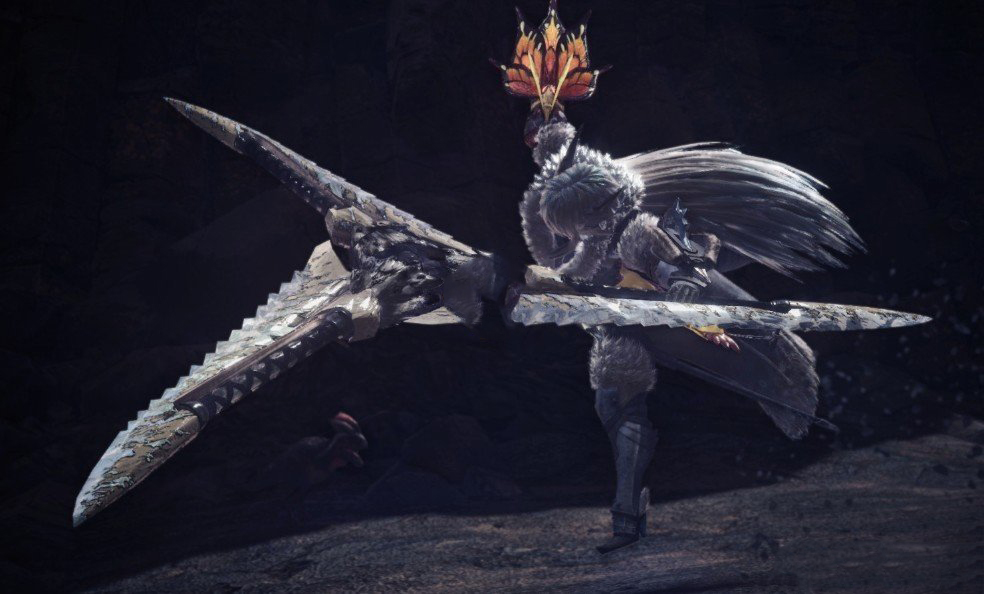 《怪物獵人：世界》三旋鏢冰牙龍操蟲棍MOD