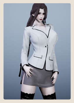 《AI少女》長襪短裙西裝小姐姐MOD