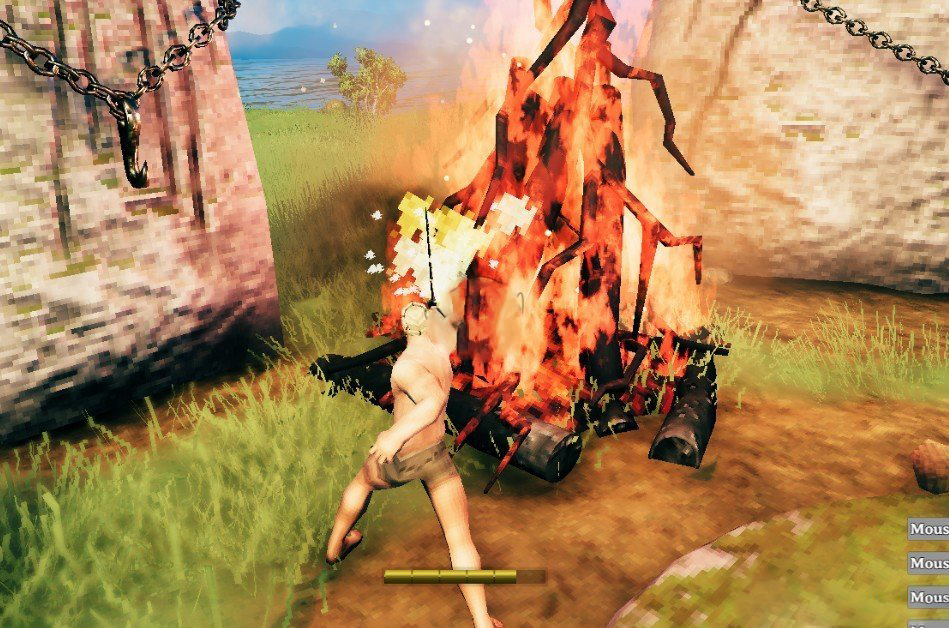 《Valheim：英靈神殿》火焰劍附魔MOD