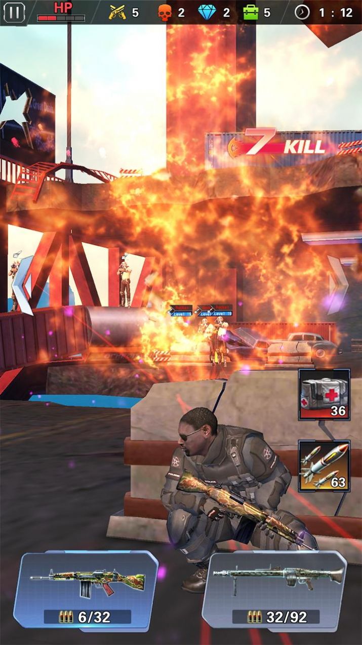 現(xiàn)代槍戰(zhàn)射擊3D