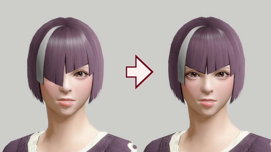 《怪物獵人崛起：曙光》30號(hào)發(fā)型挑染短發(fā)MOD
