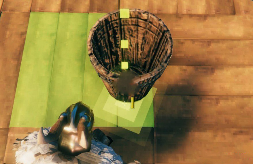 《Valheim：英靈神殿》垃圾桶家具MOD