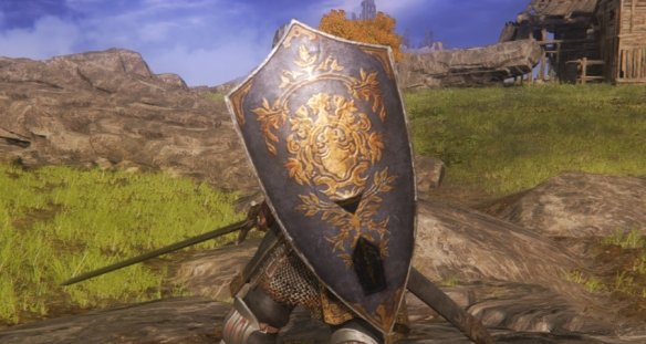 《艾爾登法環》黑暗之魂3安里直劍與圖紋盾MOD