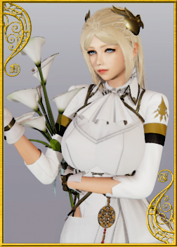《AI少女》金發藍瞳優雅禮服御姐MOD