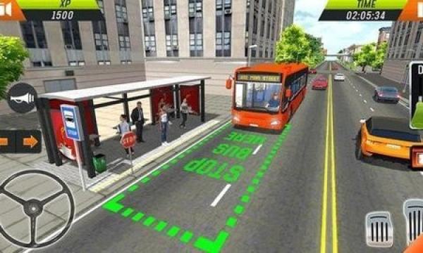 模擬公交大巴車