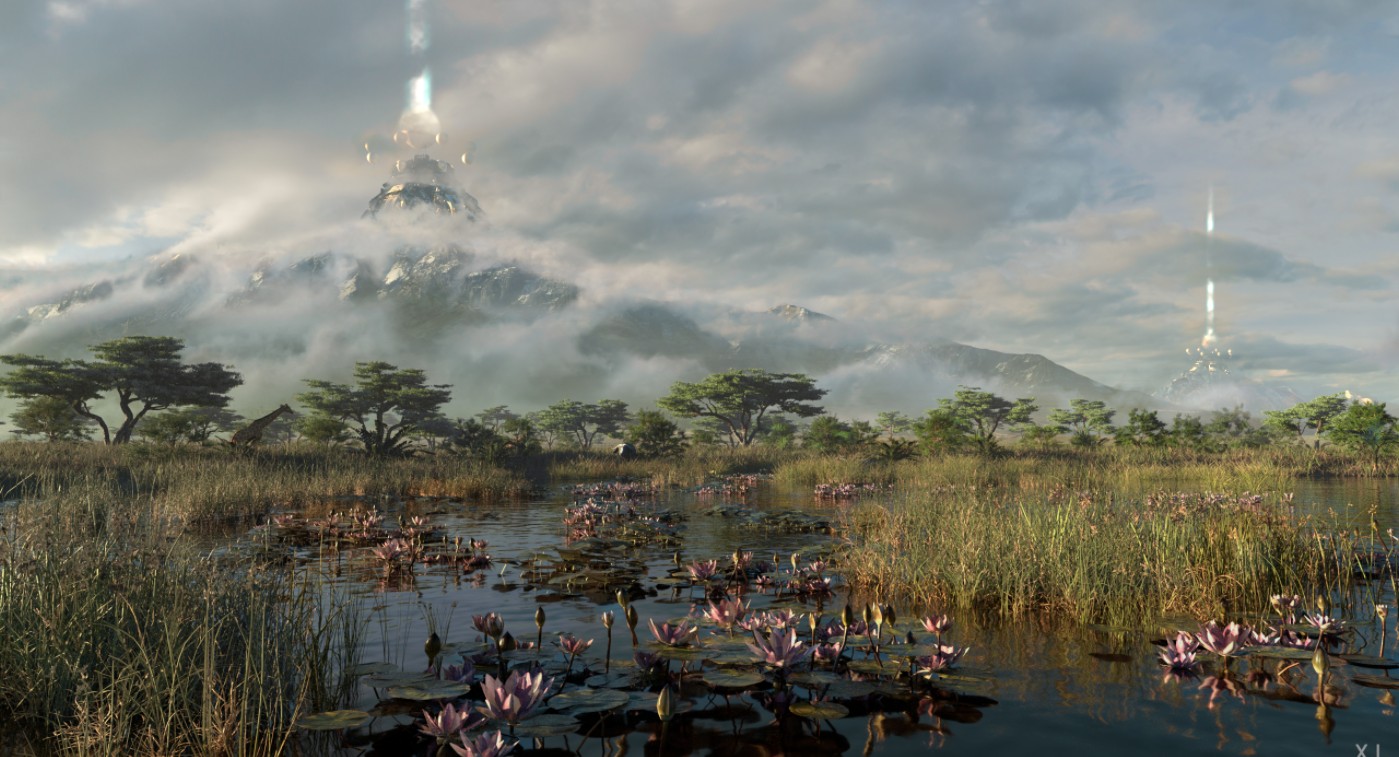 《Wallpaper Engine》草原巨構3D場景動態壁紙