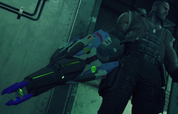 《最終幻想7：重制版》星之海洋爆破鉆取代巴雷特武器MOD