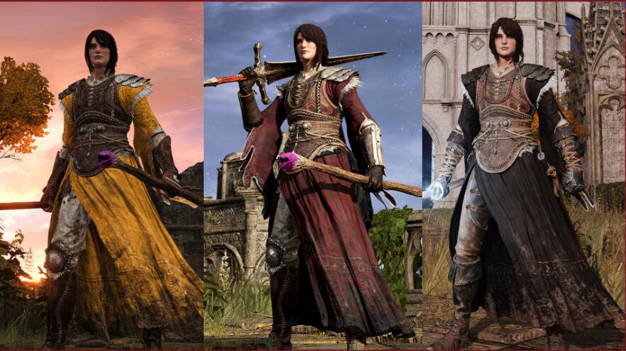 《艾爾登法環(huán)》武士初始套裝重配色MOD