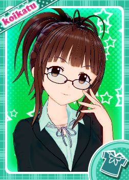 《戀活Sunshine》偶像大師可愛眼鏡娘秋月律子MOD