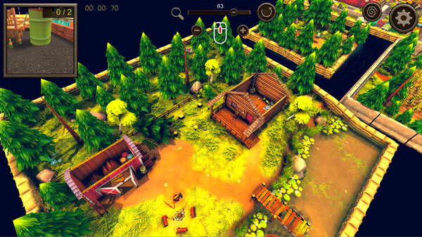 隱藏的末世2自上而下3D