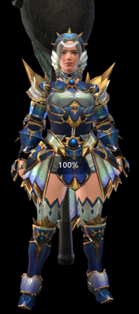 《怪物獵人：崛起》女星騎士盔甲MOD