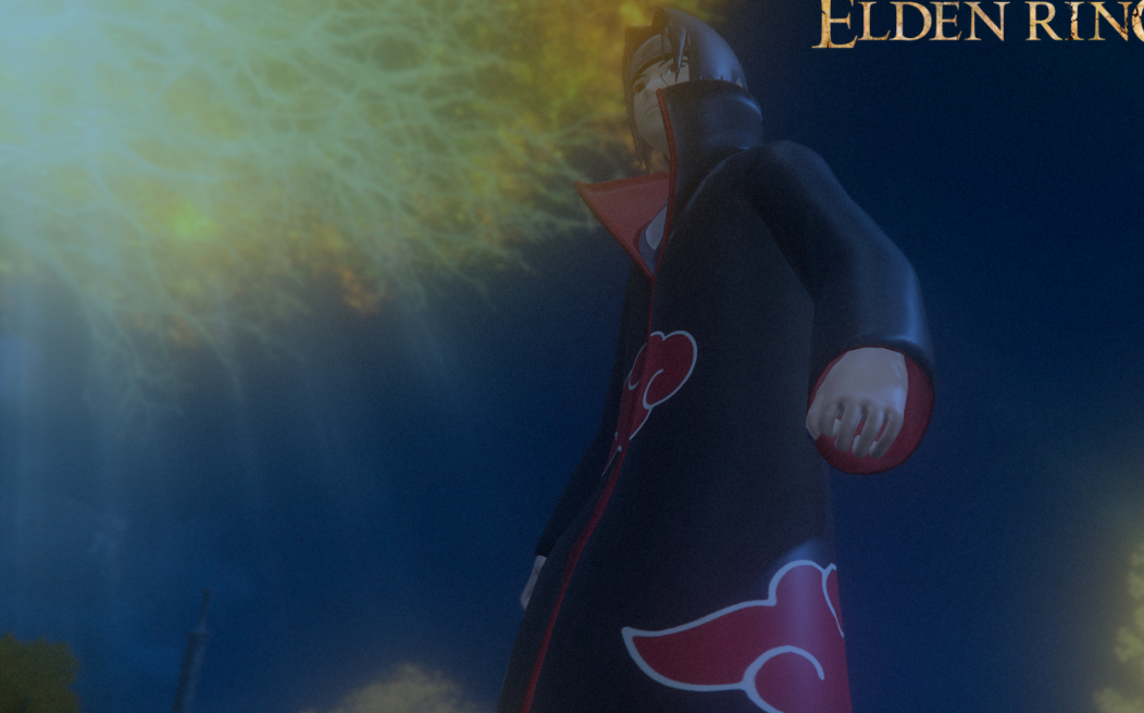 《艾爾登法環》宇智波鼬替換布萊澤套裝MOD