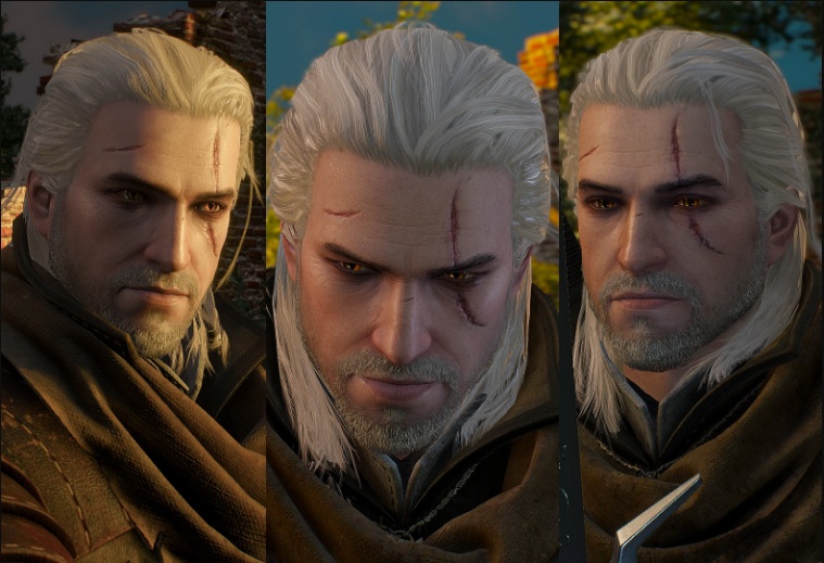 《巫師3次世代版》更年輕的杰洛特MOD