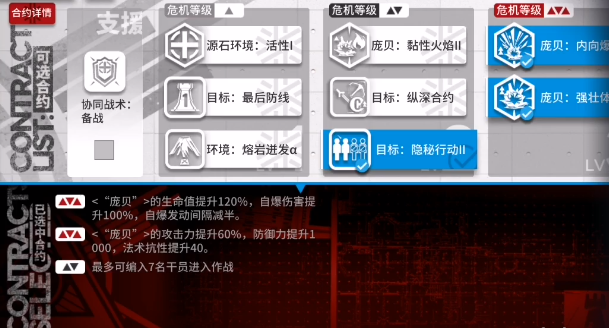 《明日方舟》熾熱溶洞8低配玩法指南