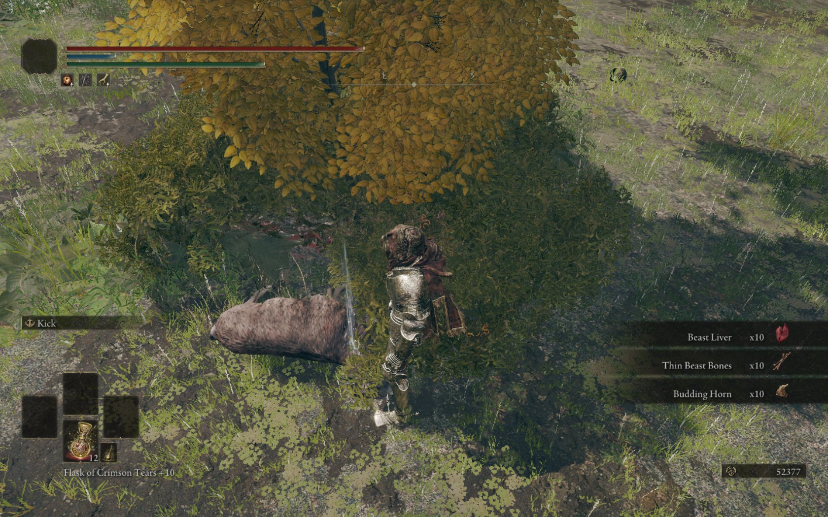 《艾爾登法環》更好的采集和狩獵MOD