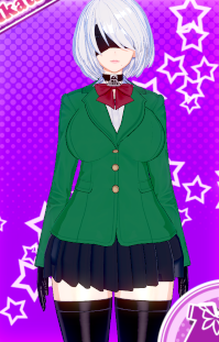 《戀活Sunshine》尼爾2B小姐姐校園制服MOD