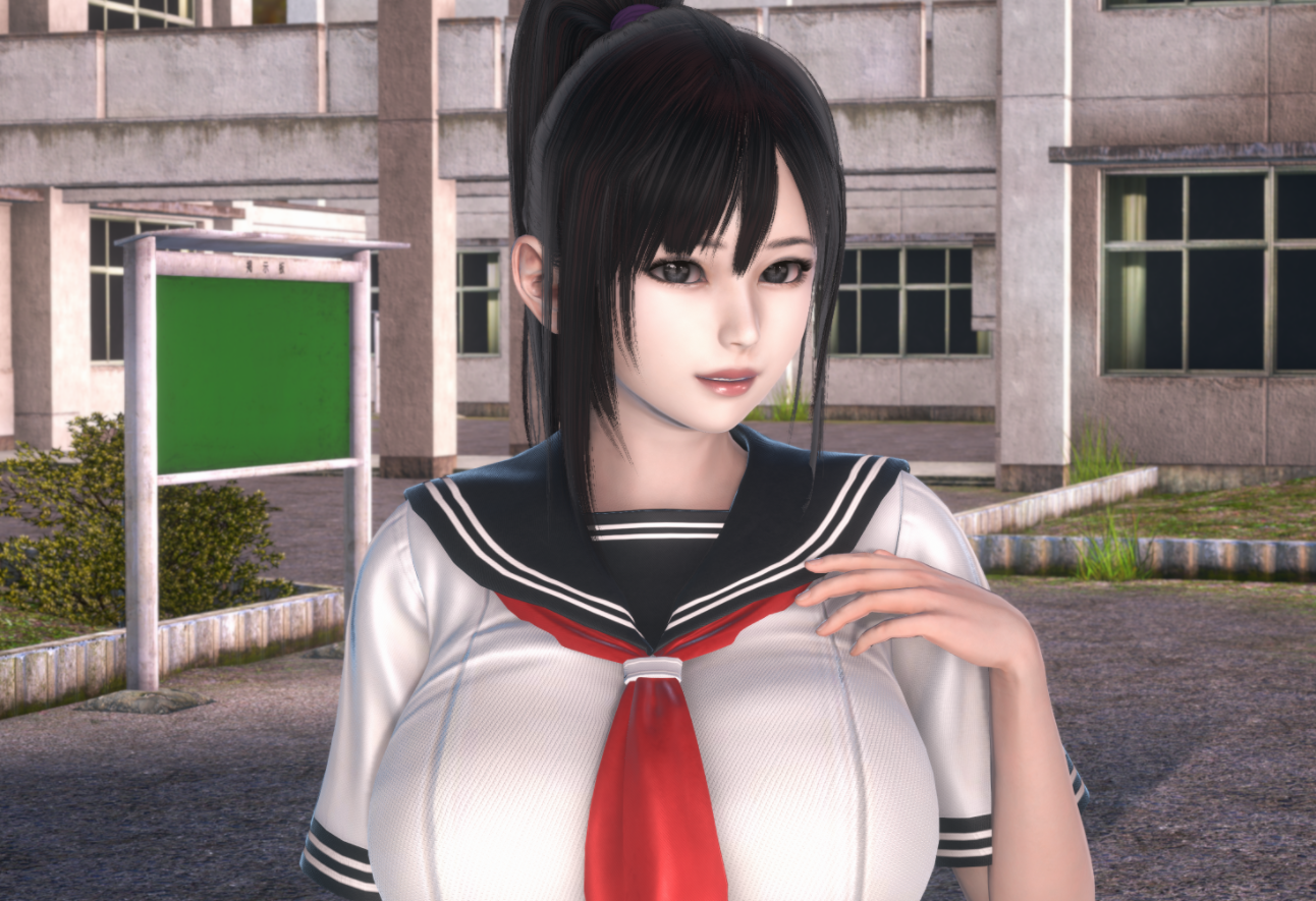 《AI少女》清純校園高馬尾美少女MOD